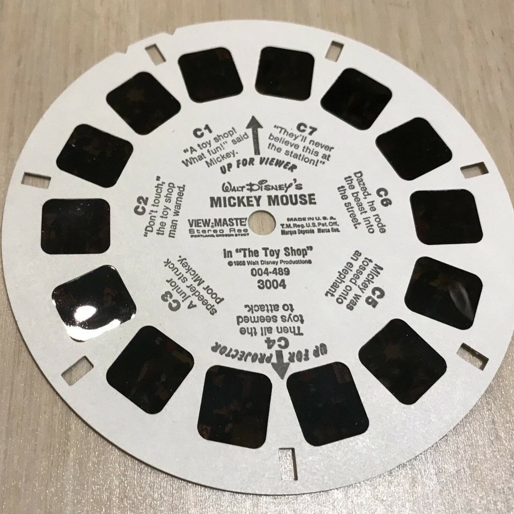 VINTAGE Disney Mickey Mouse Viewmaster Reels 1958 - Picture 3 of 3